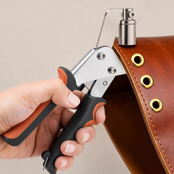 Sellora™ Professional Grommet Pliers & 200 Eyelet Kit Set